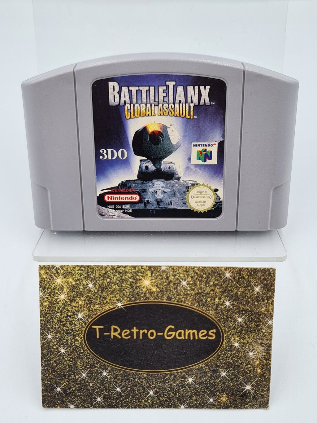 N64 Nintendo 64 BattleTanx Global Assault EUR Modul - T-Retro-Games 