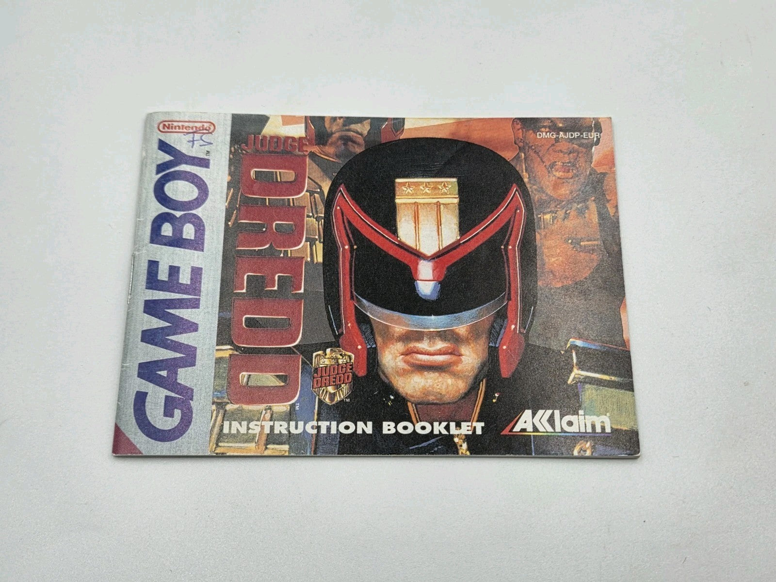 Nintendo Game Boy Classic Spiel Judge Dredd mit OVP und Anleitung EUR