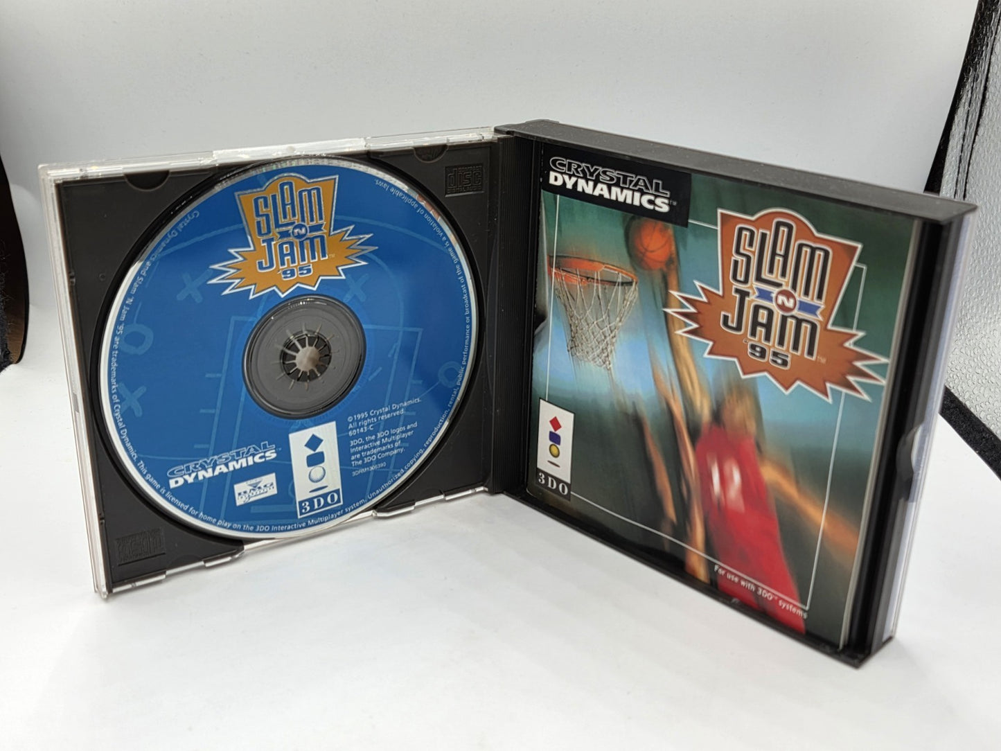 3DO Spiel Slam 'N Jam '95 mit OVP und Anleitung 