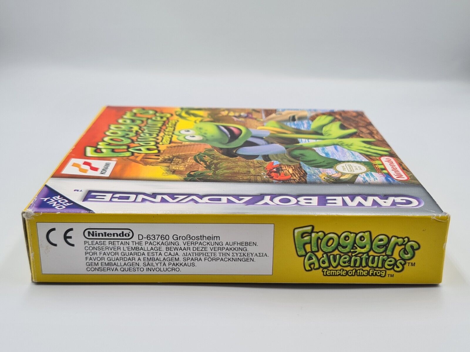 Game Boy Advance Frogger's Adventures Temple of The Frog mit OVP + Anleitung EUR - T-Retro-Games 