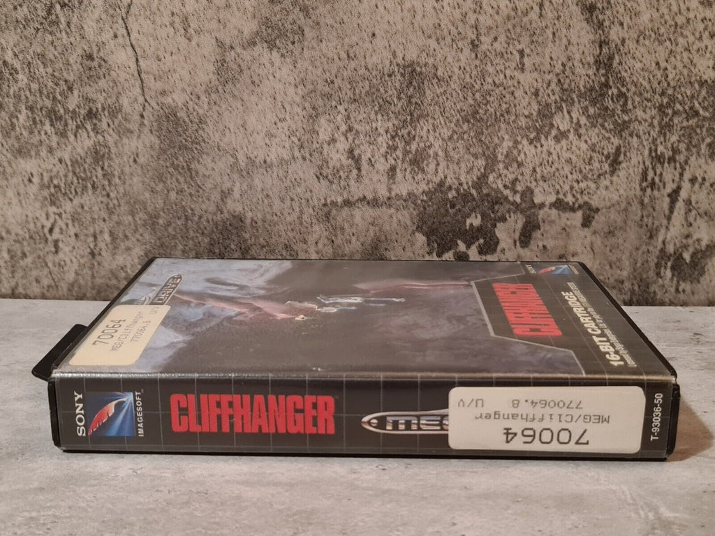 Sega Mega Drive Cliffhanger mit OVP und Anleitung Multi Language - T-Retro-Games 