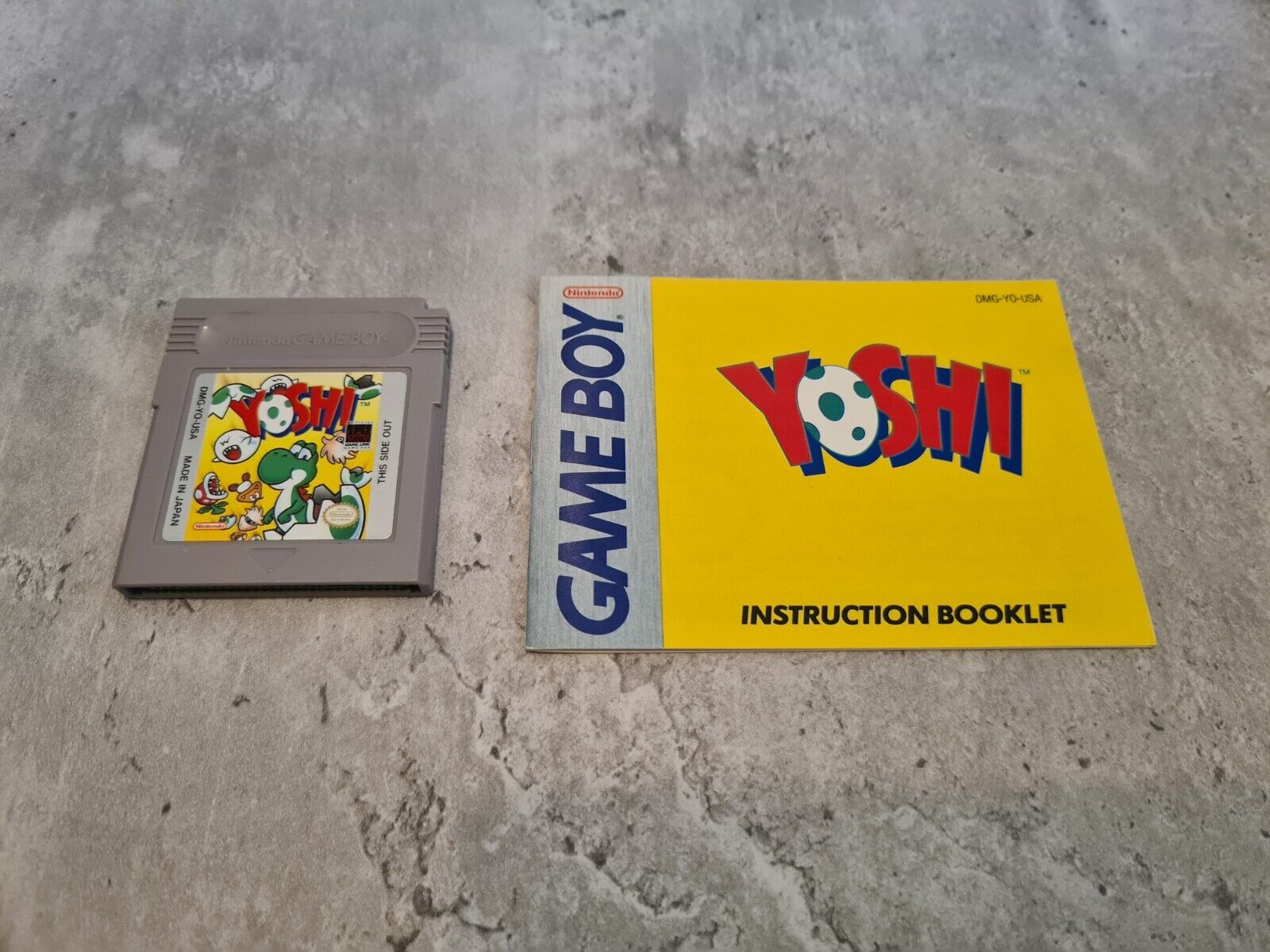 Nintendo Game Boy Classic Yoshi mit OVP und Anleitung USA - T-Retro-Games 