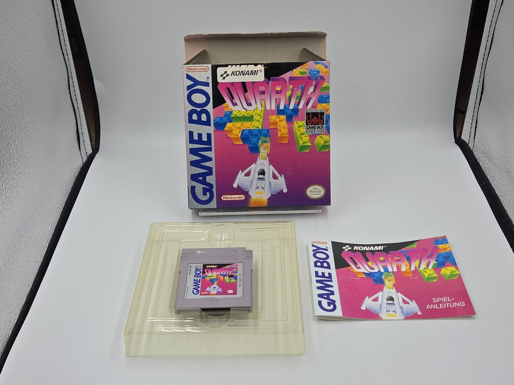 Nintendo Game Boy Classic  Spiel Quarth mit OVP und Anleitung NOE