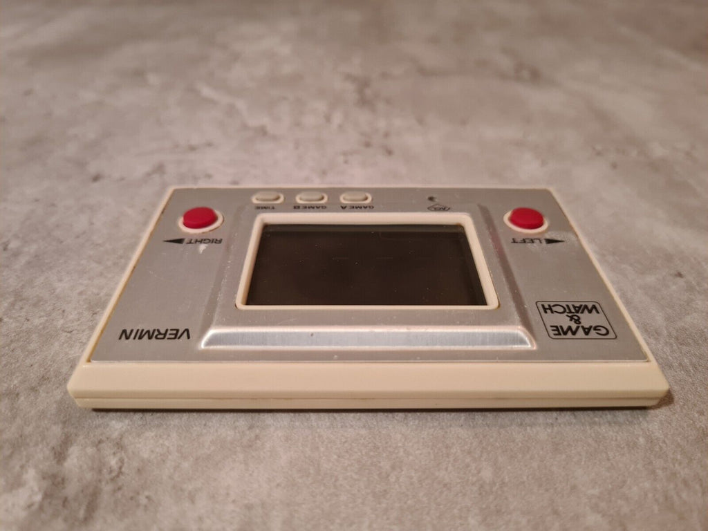 Nintendo Game & Watch Vermin OVP MT-03 1980 - T-Retro-Games 