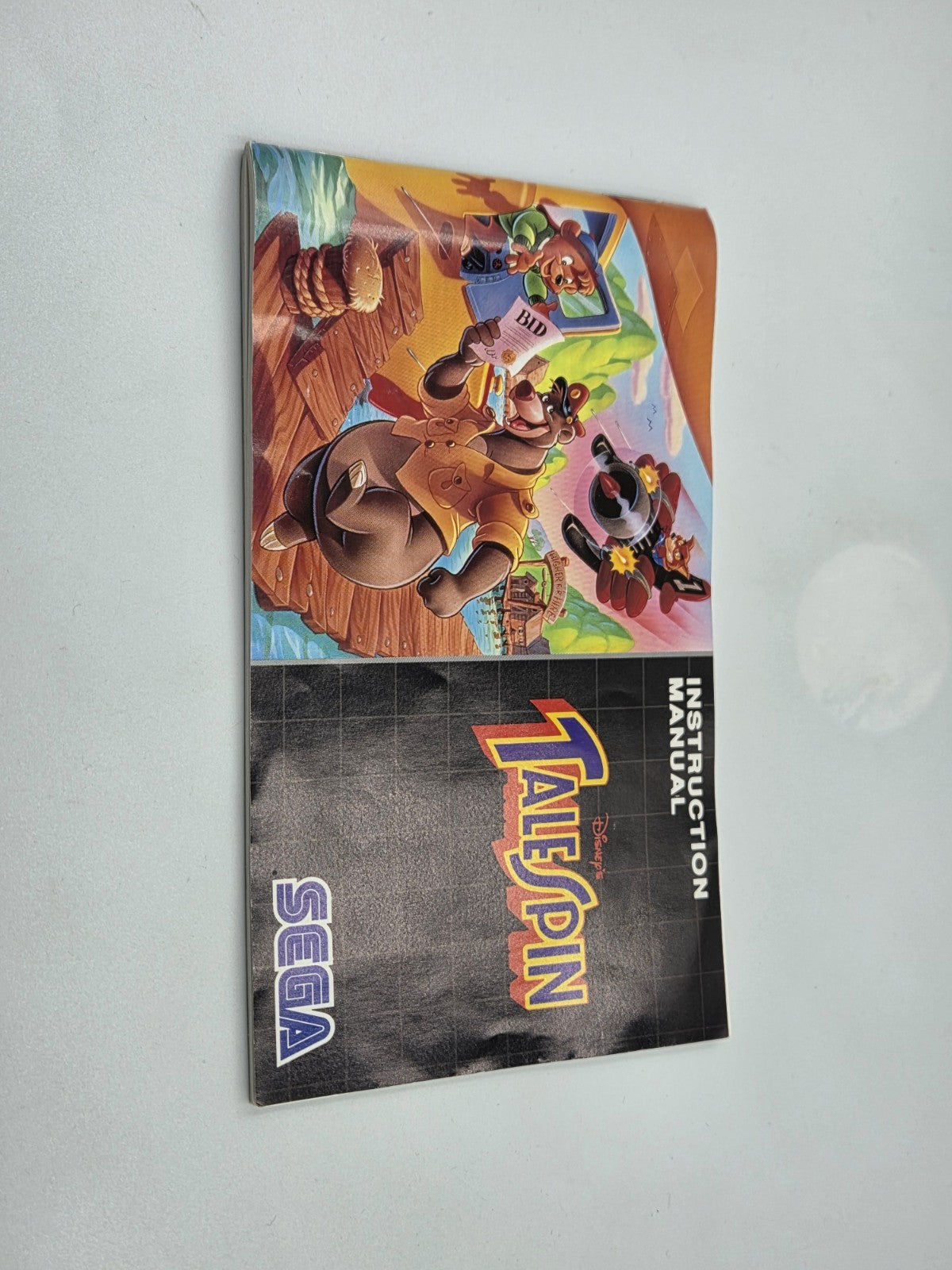 Sega Mega Drive Spiel Disney's TaleSpin mit OVP und Anleitung Multi Language 