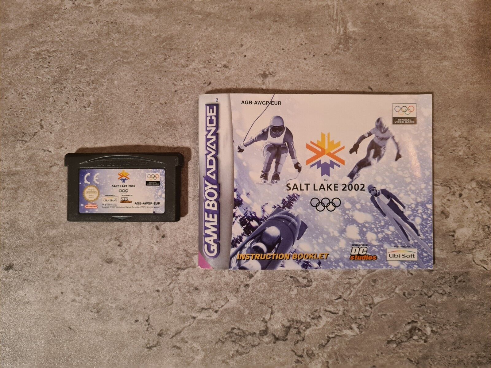 Nintendo Gameboy Advance Salt Lake 2002 mit OVP und Anleitung EUR - T-Retro-Games 
