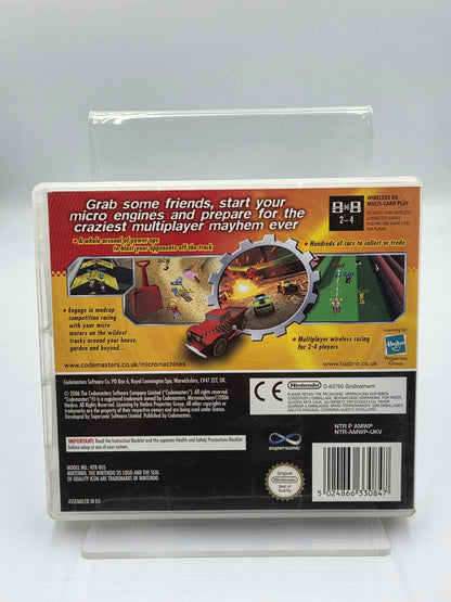Nintendo DS Micro Machines V4 mit OVP und Anleitung UKV