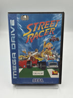Sega Mega Drive Spiel Street Racer mit OVP und Anleitung Multilingual 