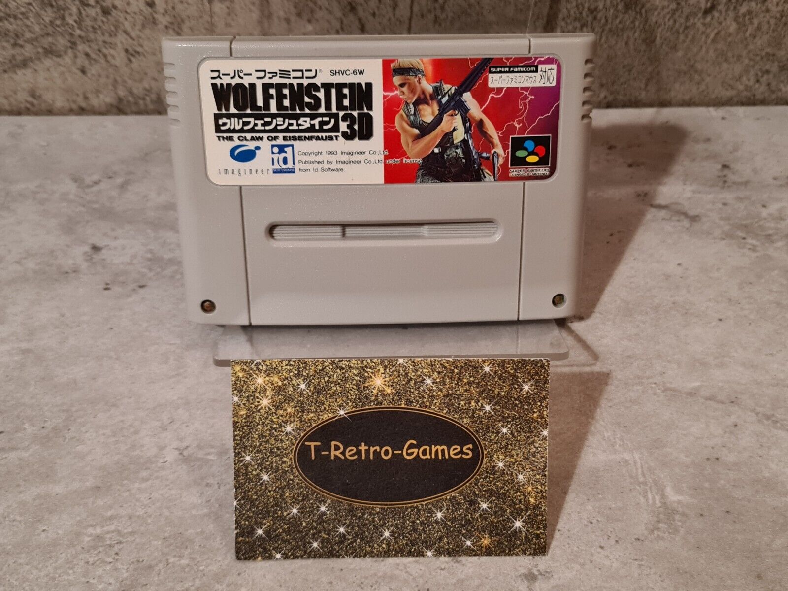 SFC Super Famicom NTSC-J Wolfenstein 3D Modul Japan - T-Retro-Games 