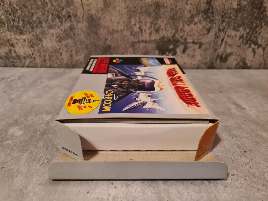 SNES Super Nintendo UN Squadron mit OVP und Anleitung FAH - T-Retro-Games 