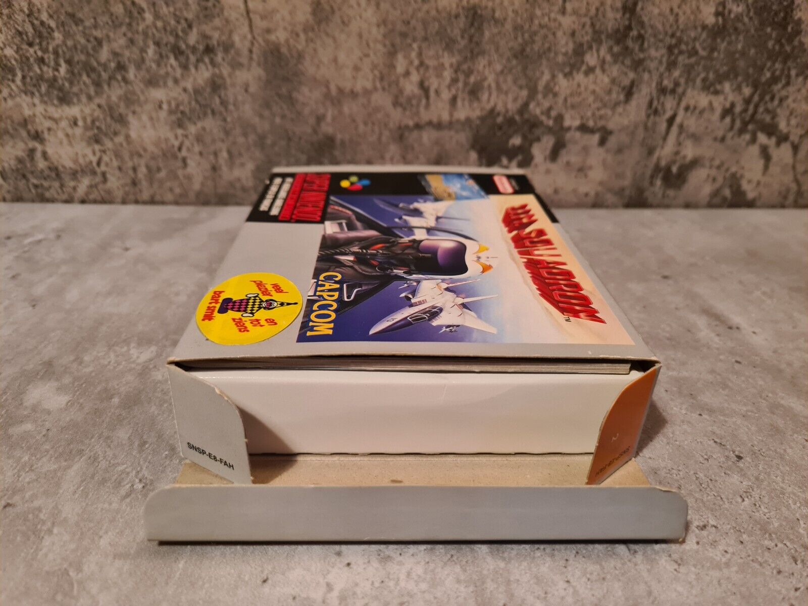 SNES Super Nintendo UN Squadron mit OVP und Anleitung FAH - T-Retro-Games 