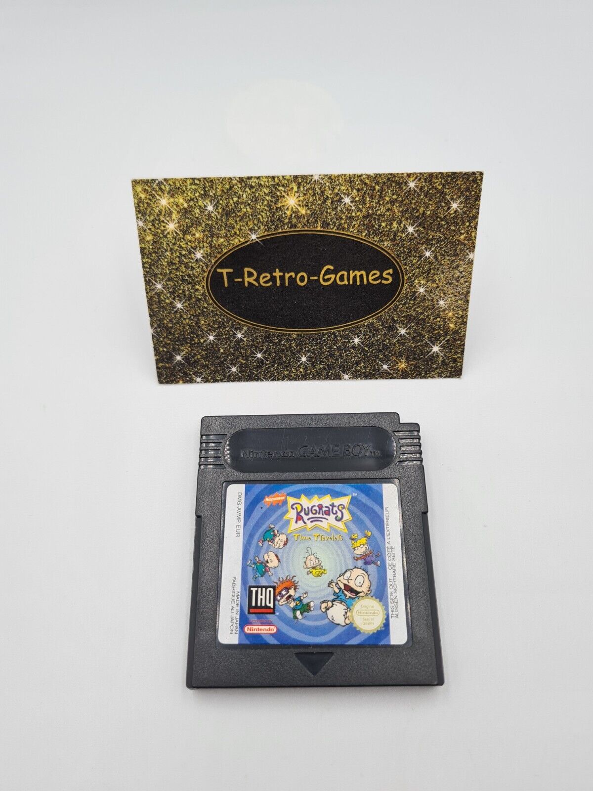 Nintendo Game Boy Color Spiel Rugrats Time Travellers EUR Modul - T-Retro-Games 