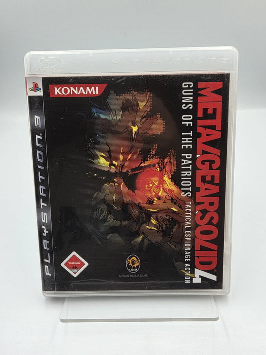 PS3 Playstation 3 Metal Gear Solid 4 Guns of The Patriots mit OVP und Anleitung