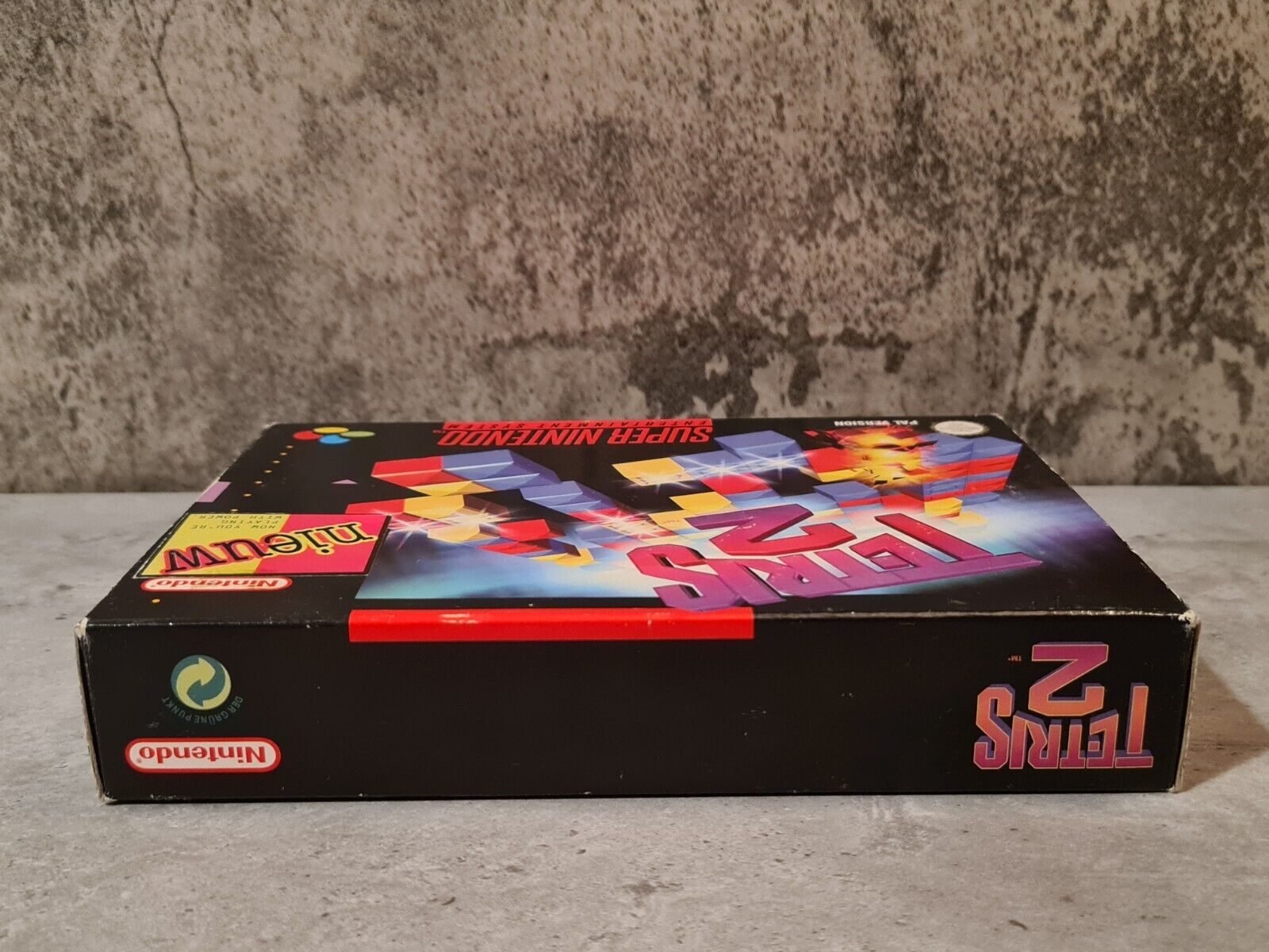 SNES Super Nintendo Tetris 2 mit OVP und Anleitung NOE - T-Retro-Games 