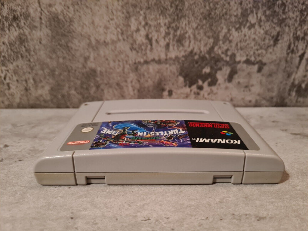 SNES Super Nintendo Turtles in Time Modul FAH - T-Retro-Games 