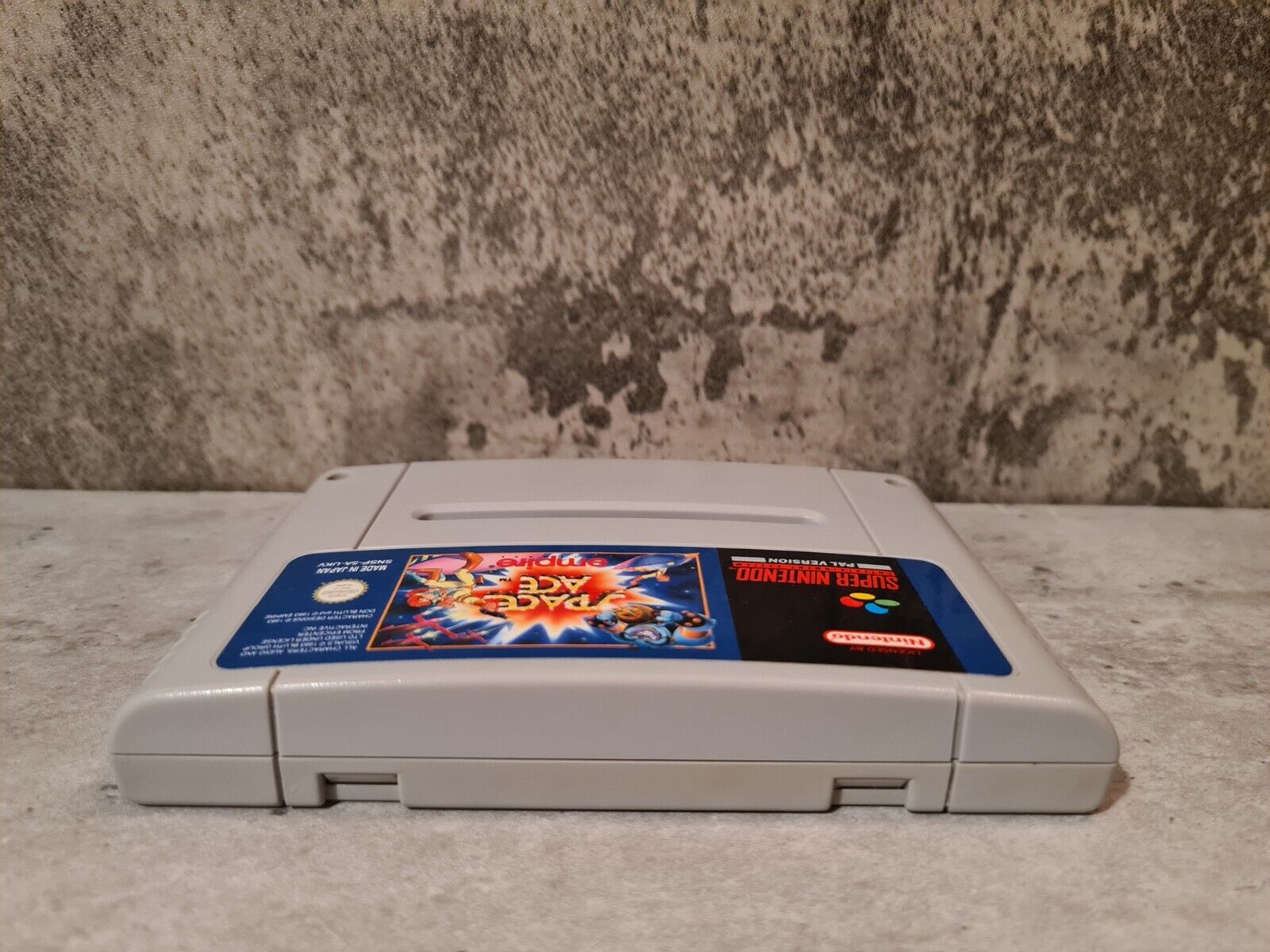 SNES Super Nintendo Space Ace Modul UKV - T-Retro-Games 