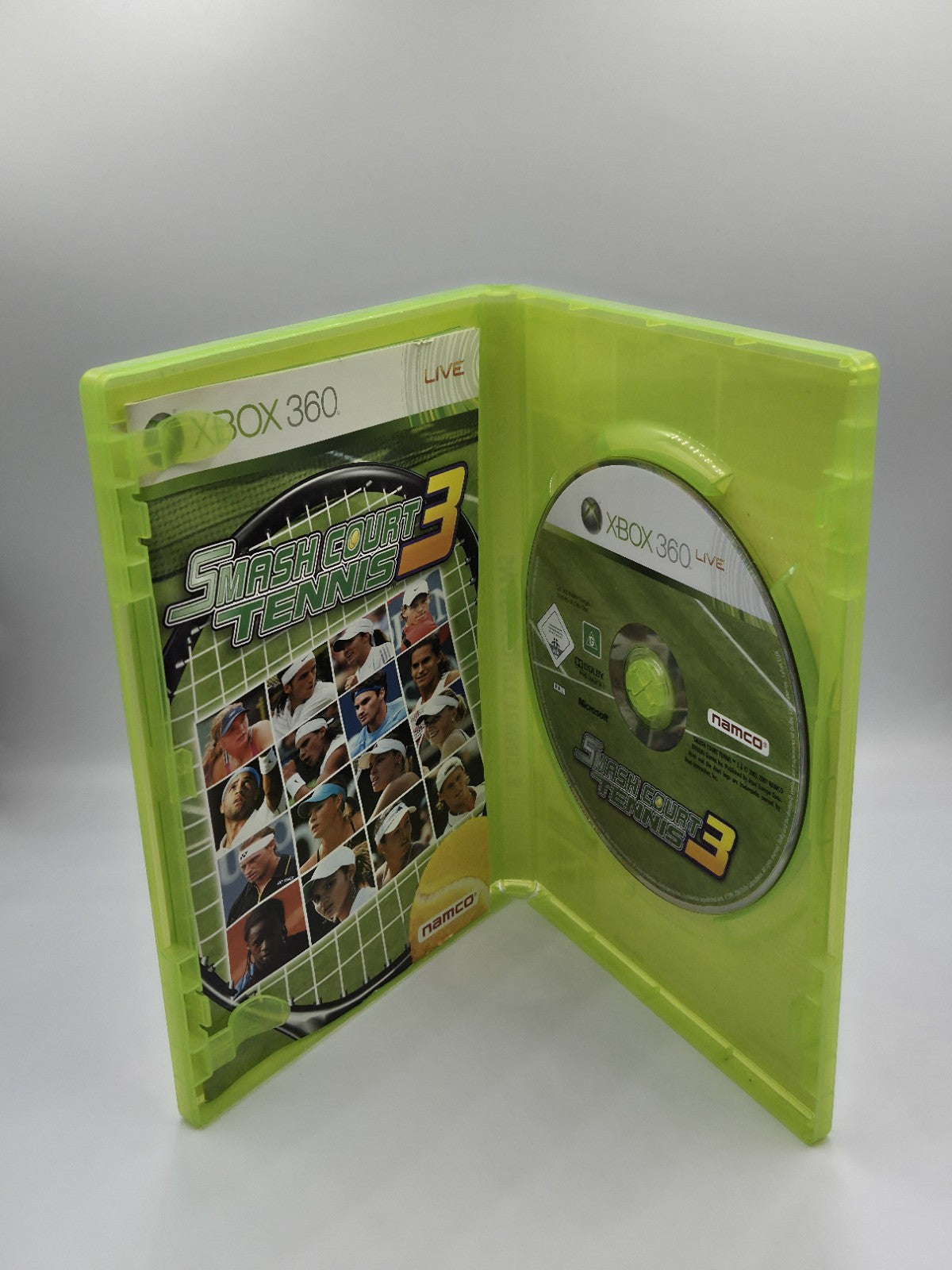 XBOX360 Spiel Smash Court Tennis 3 mit OVP und Anleitung Deutsch