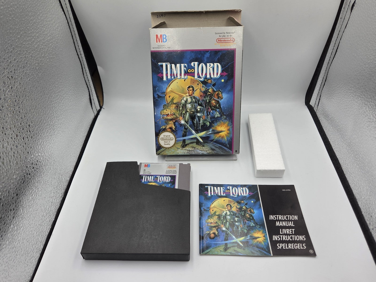 NES Time Lord mit OVP und Anleitung FRA