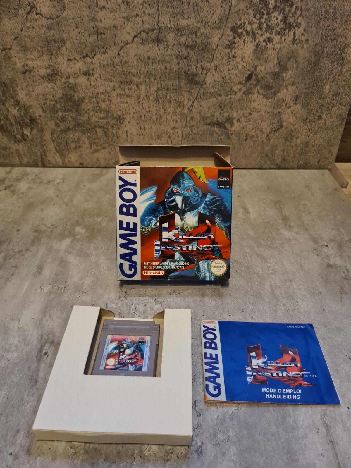Nintendo Game Boy Classic Killer Instinct mit OVP und Anleitung FAH - T-Retro-Games 