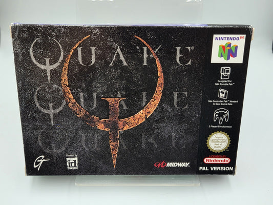 N64 Nintendo 64 Quake mit OVP und Anleitung EUR
