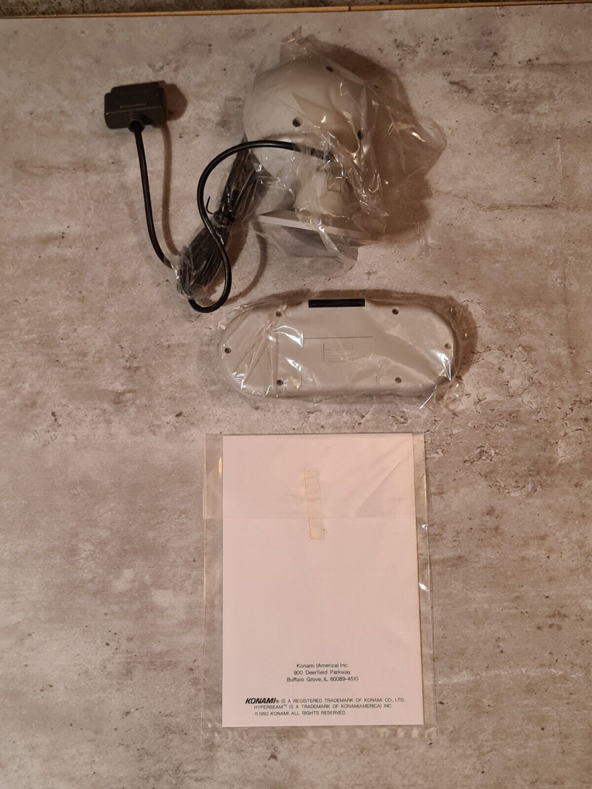 SNES Super Nintendo Konami Hyperbeam Controller Joystick New Old Stock Neu NEW - T-Retro-Games 