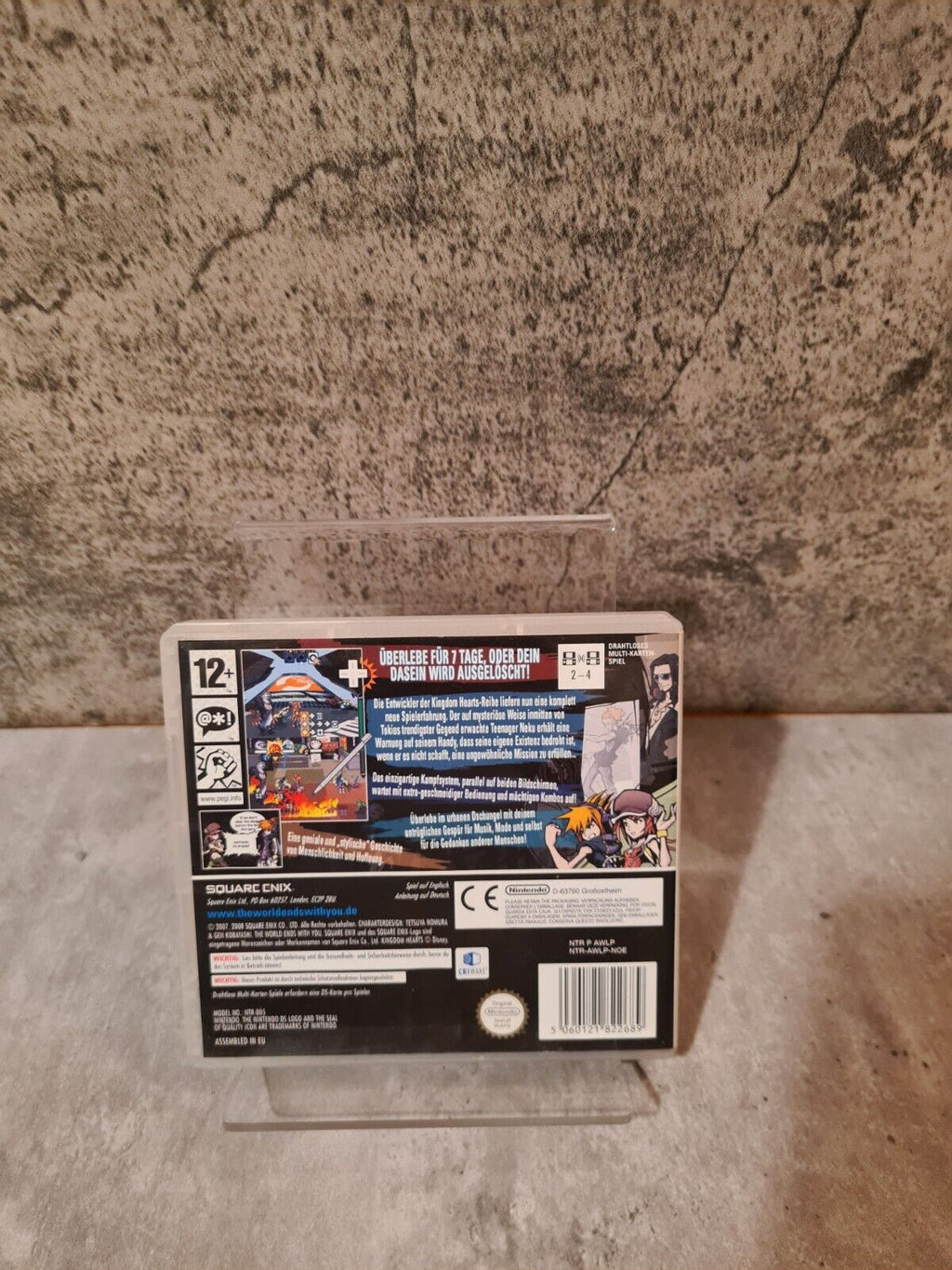 Nintendo DS The World Ends With You mit OVP und Anleitung NOE - T-Retro-Games 