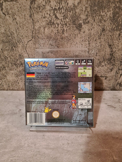 Nintendo Game Boy Color Pokemon Silberne Edition mit OVP und Anleitung NOE - T-Retro-Games 