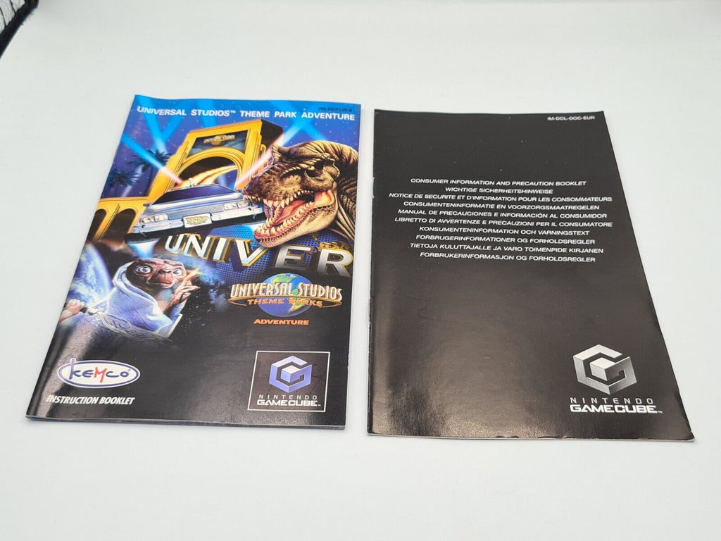 GameCube Universal Studios Theme Park Adventures mit OVP und Anleitung EUR - T-Retro-Games 