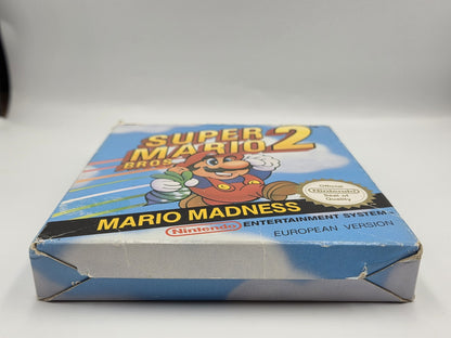 Nintendo NES Super Mario Bros. 2 mit OVP und Anleitung European Version
