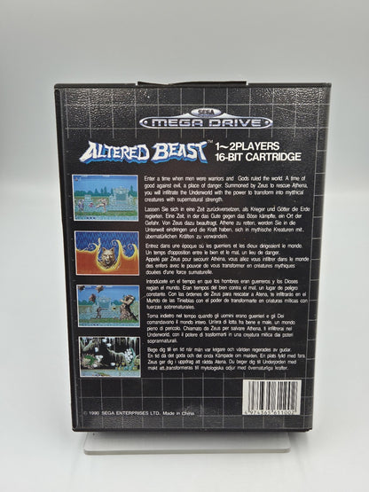 Sega Mega Drive Spiel Altered Beast mit OVP und Anleitung Multilingual 