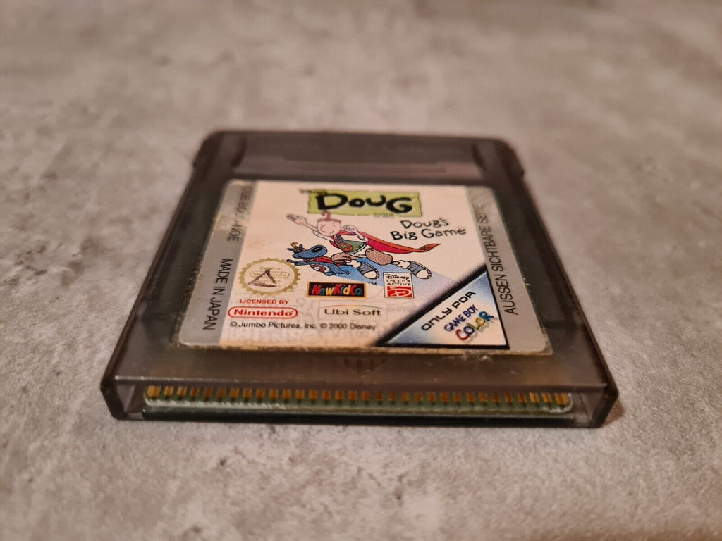 Nintendo Game Boy Color Disney's Doug Dougs Big Game Modul NOE - T-Retro-Games 