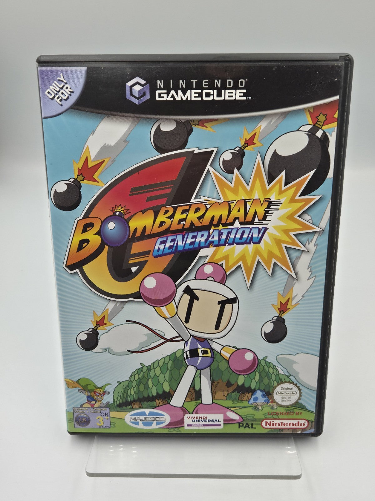 Nintendo GameCube Spiel Bomberman Generation mit OVP und Anleitung UKV