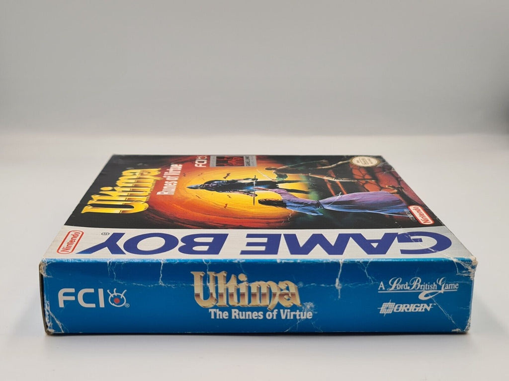 Nintendo Game Boy Classic Ultima Runes of Virtue mit OVP und Anleitung USA - T-Retro-Games 