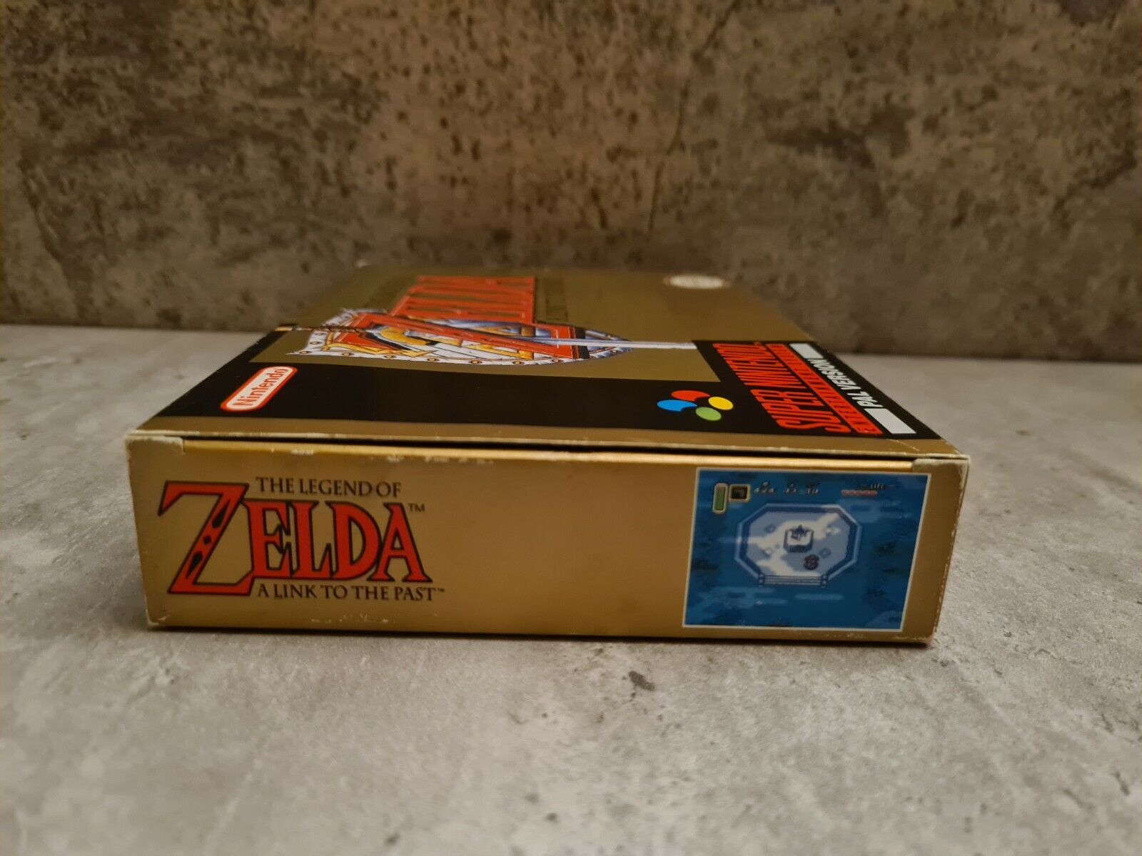 SNES The Legend of Zelda A Link to the Past mit OVP + Anleitung + Karte UKV - T-Retro-Games 
