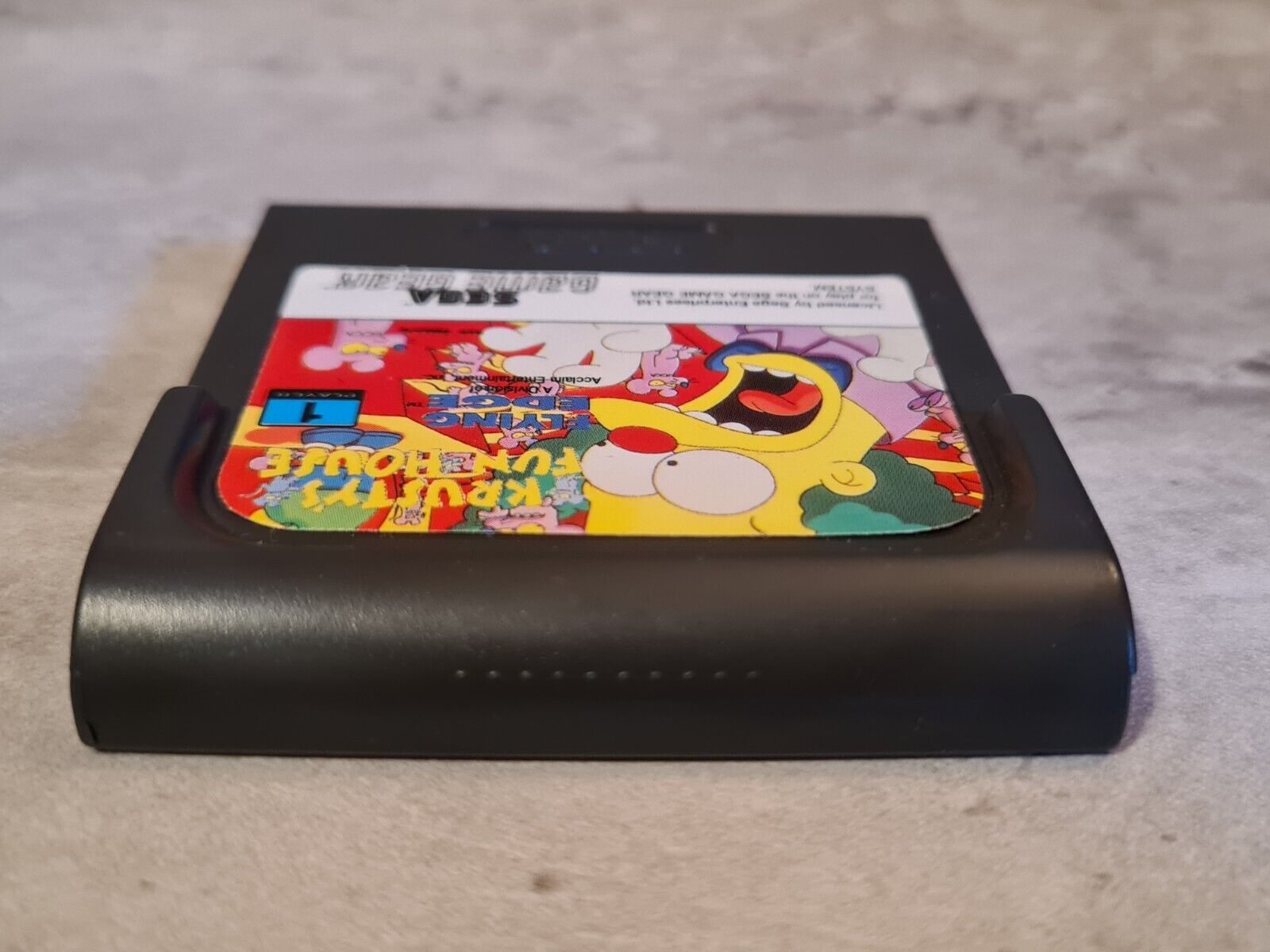 Sega Game Gear Modul Krusty's Fun House - T-Retro-Games 