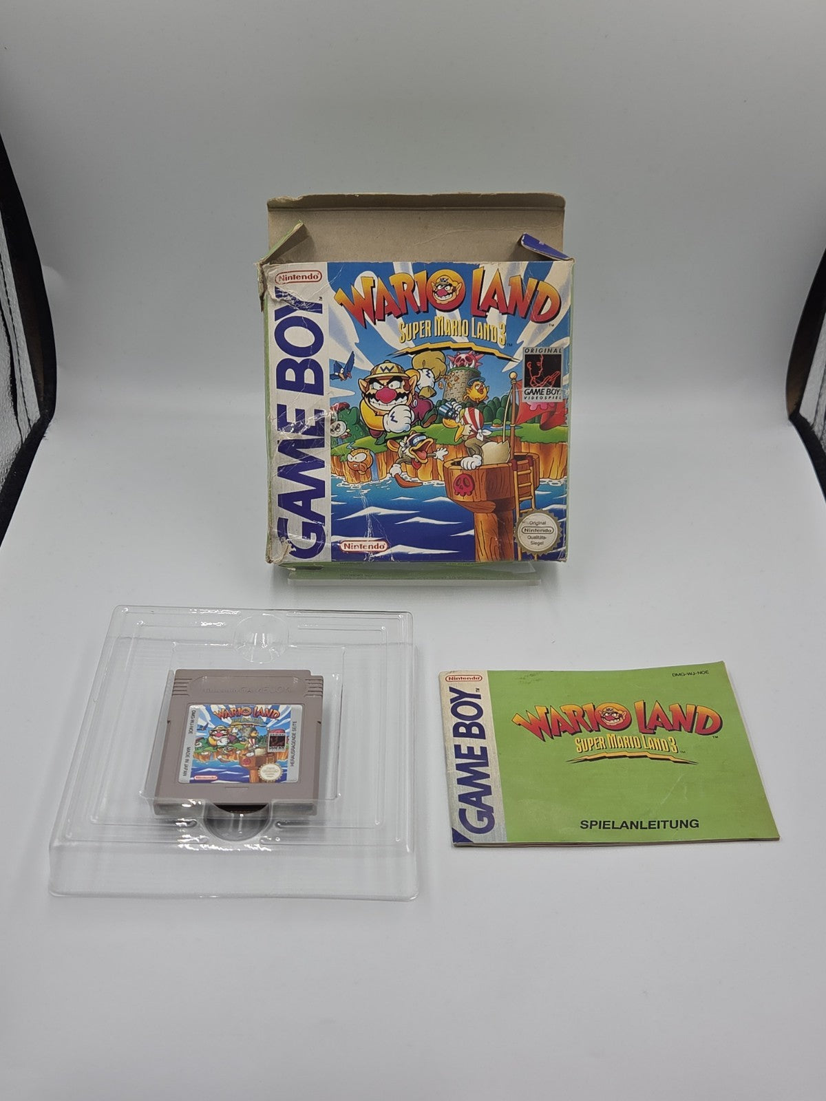 Nintendo Game Boy Wario Land Super Mario Land 3  mit OVP und Anleitung NOE