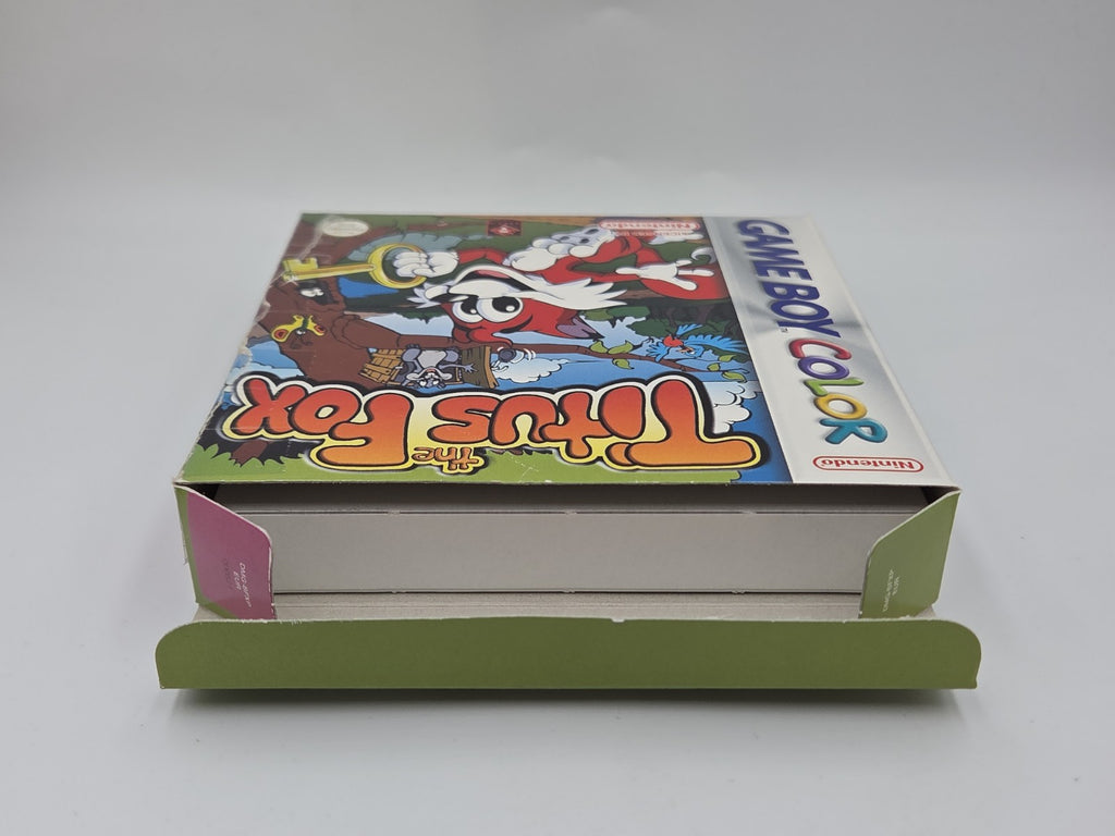 Nintendo Game Boy Color Spiel The Titus Fox mit OVP und Anleitung EUR