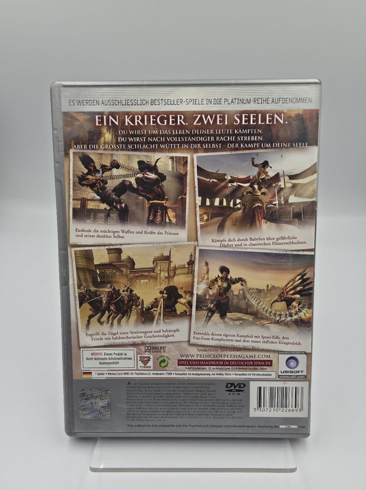 PS2 Playstation 2 Prince of Persia The Two Thrones mit OVP und Anleitung Deutsch