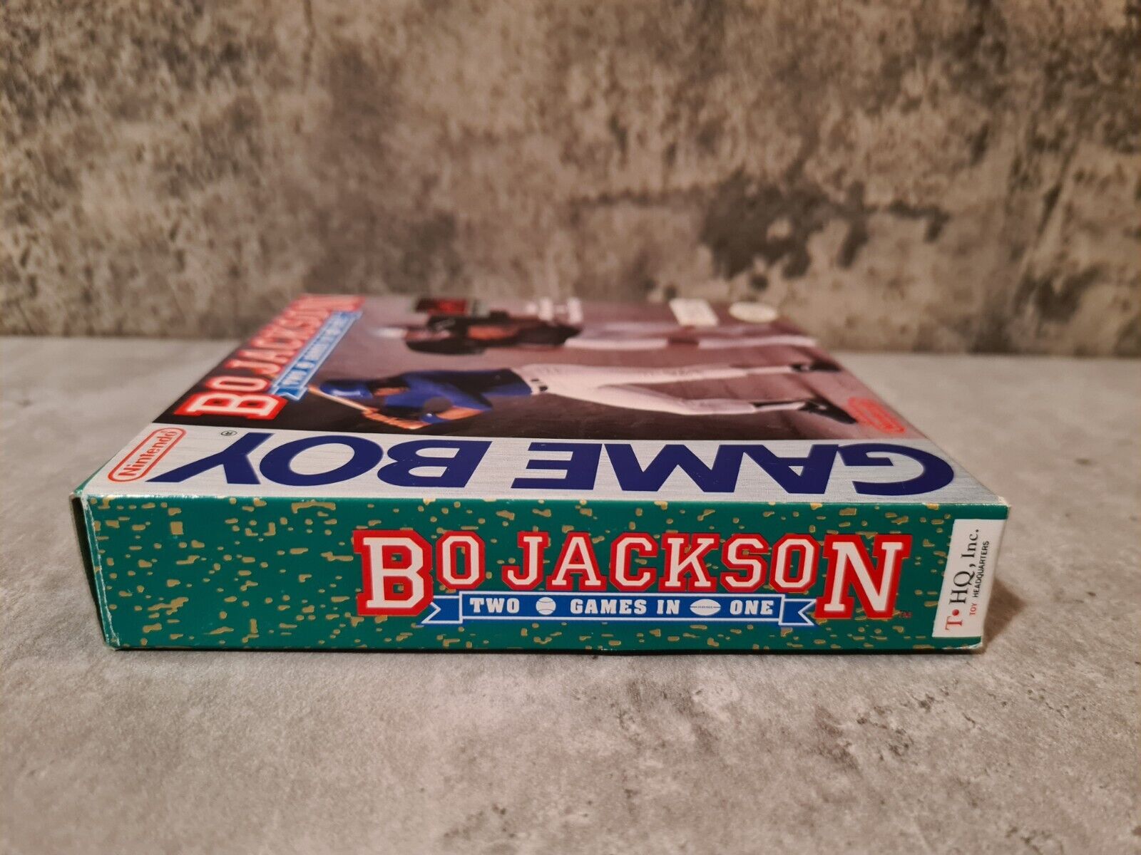 Nintendo Game Boy Classic Bo Jackson Two Games in One mit OVP und Anleitung USA - T-Retro-Games 