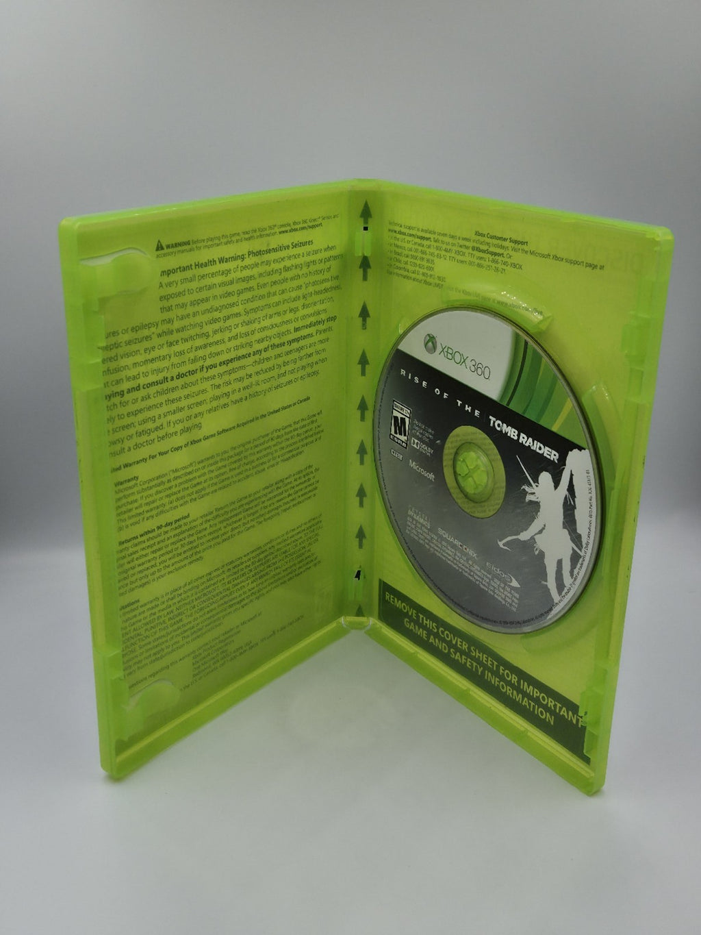 XBOX360 Spiel Rise of the Tomb Raider mit OVP USA