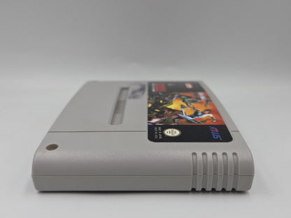 SNES Super Nintendo Spiel Run Saber Modul NOE