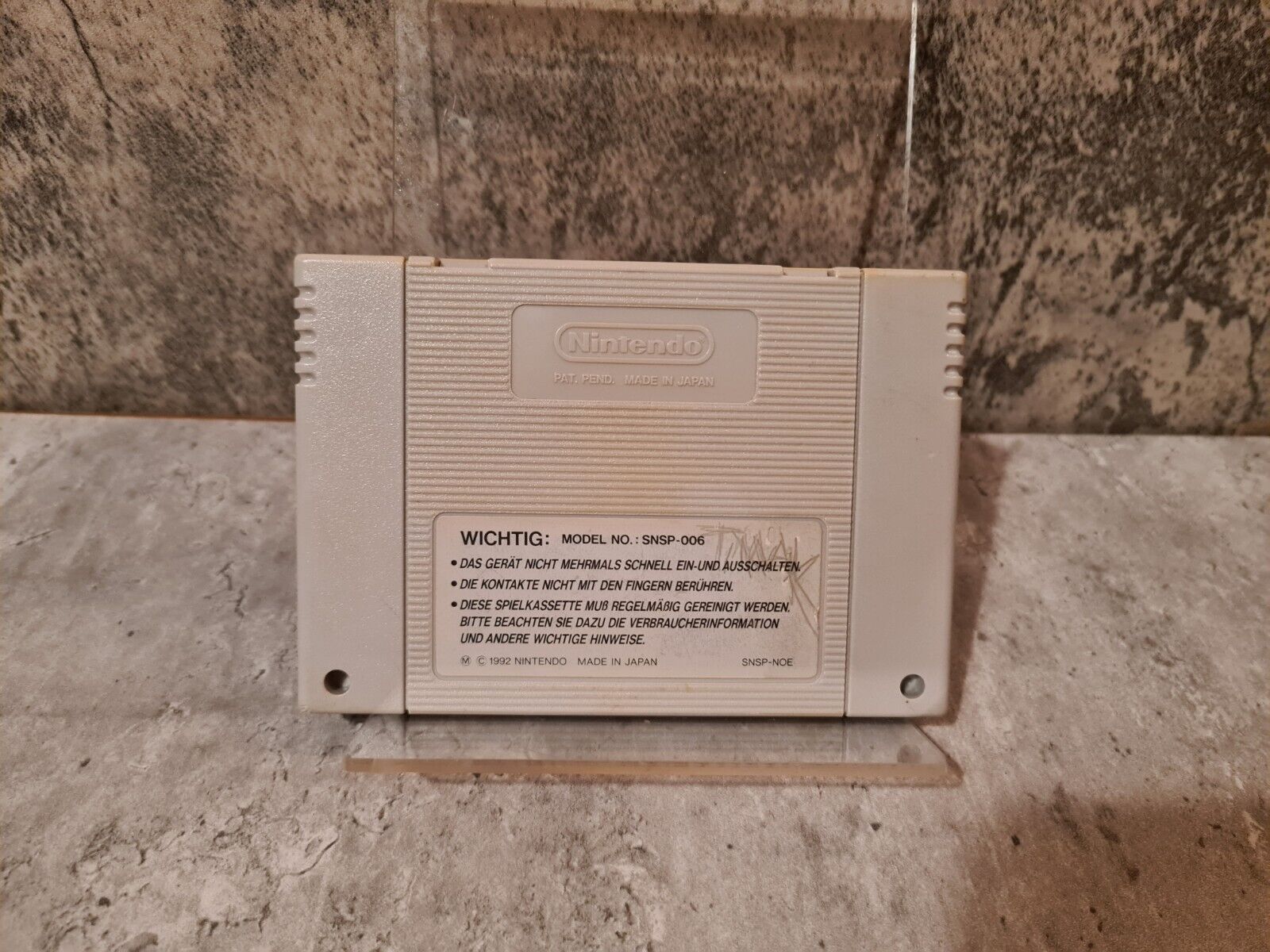 SNES Super Nintendo Super Hockey NOE Modul - T-Retro-Games 