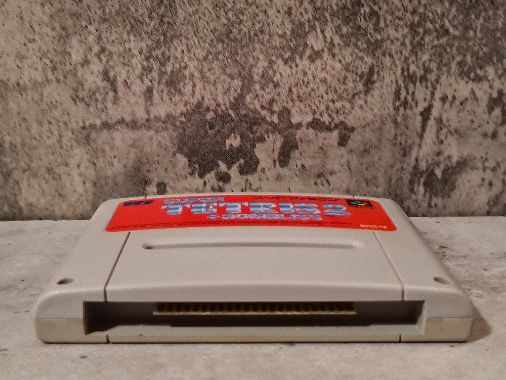 SFC Super Famicom NTSC-J Super Tetris 2 + Bombliss Modul Japan - T-Retro-Games 