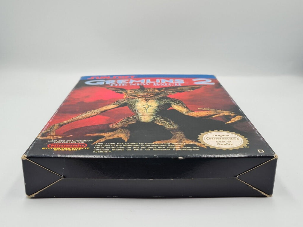 NES Gremlins 2 The New Batch The Video Game mit OVP und Anleitung FRA - T-Retro-Games 