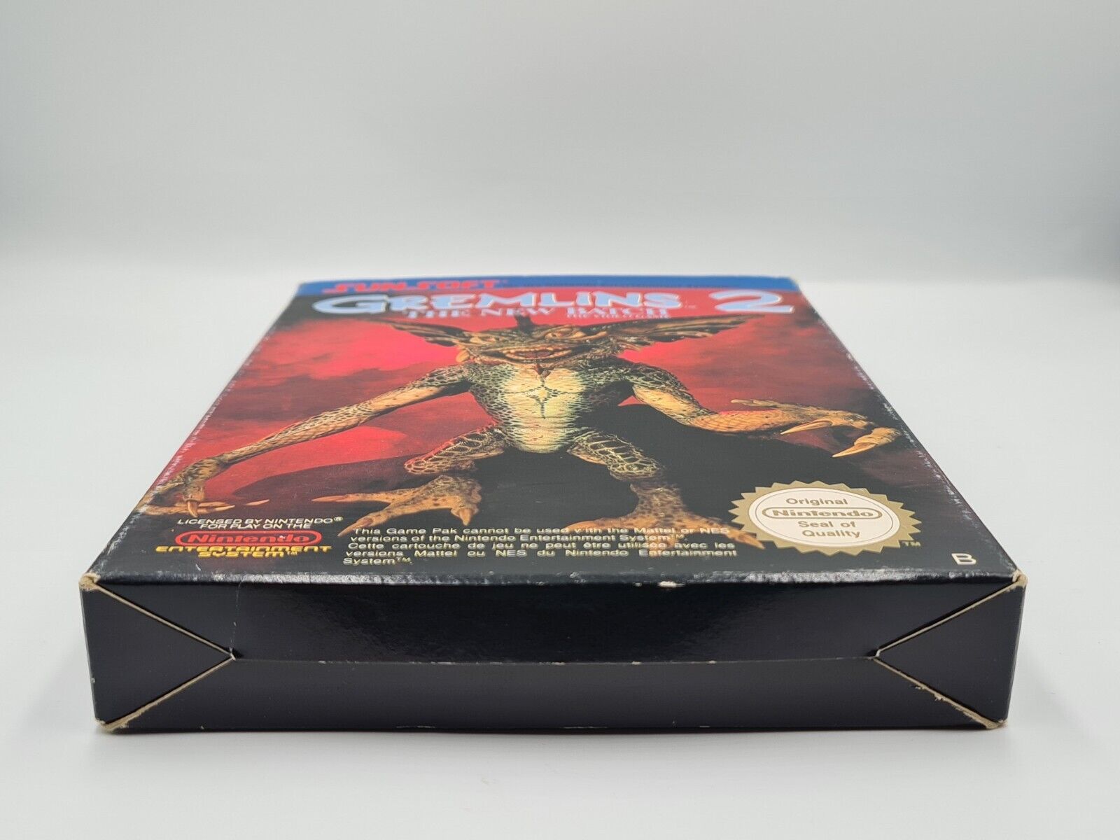 NES Gremlins 2 The New Batch The Video Game mit OVP und Anleitung FRA - T-Retro-Games 