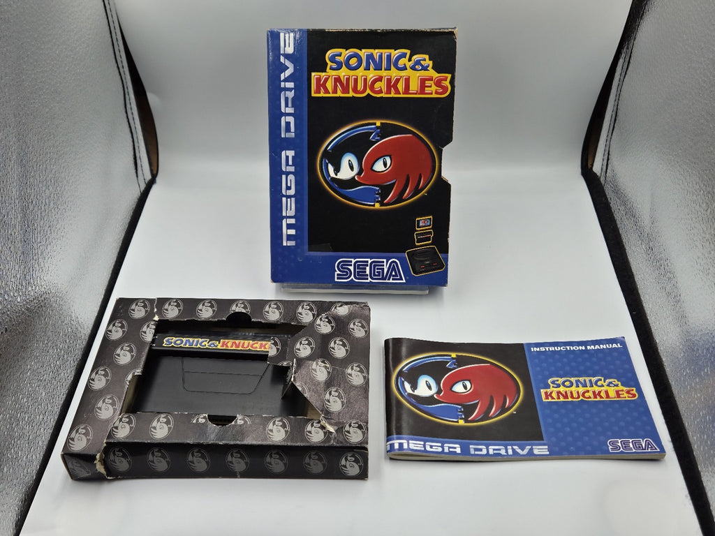 Sega Mega Drive Spiel Sonic & Knuckles mit OVP und Anleitung Multi Language 