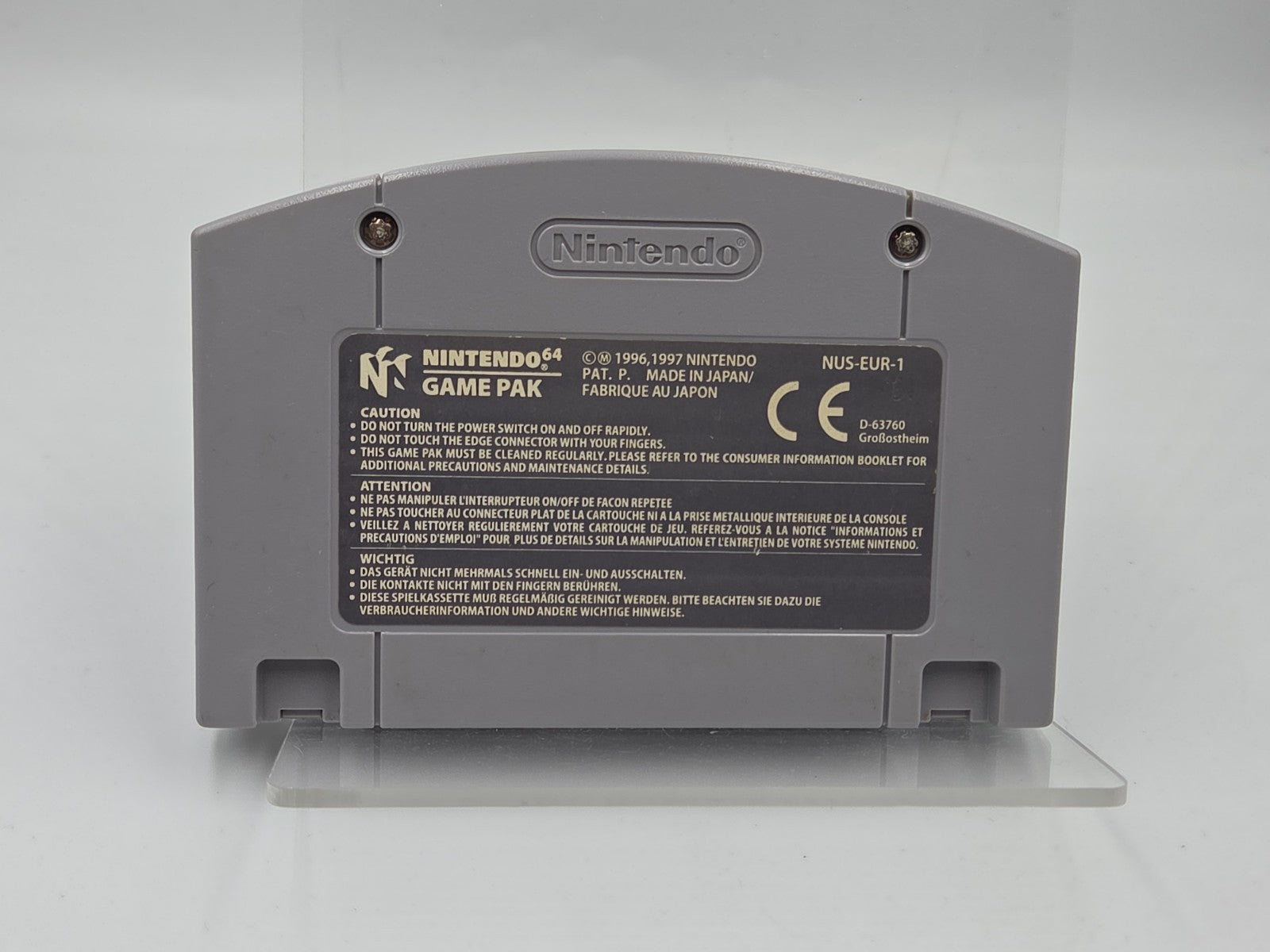 N64 Nintendo 64 Spiel Roadsters EUR Modul