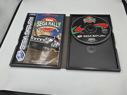 Sega Saturn Spiel Sega Rally Championship mit OVP und Anleitung Multi Language 