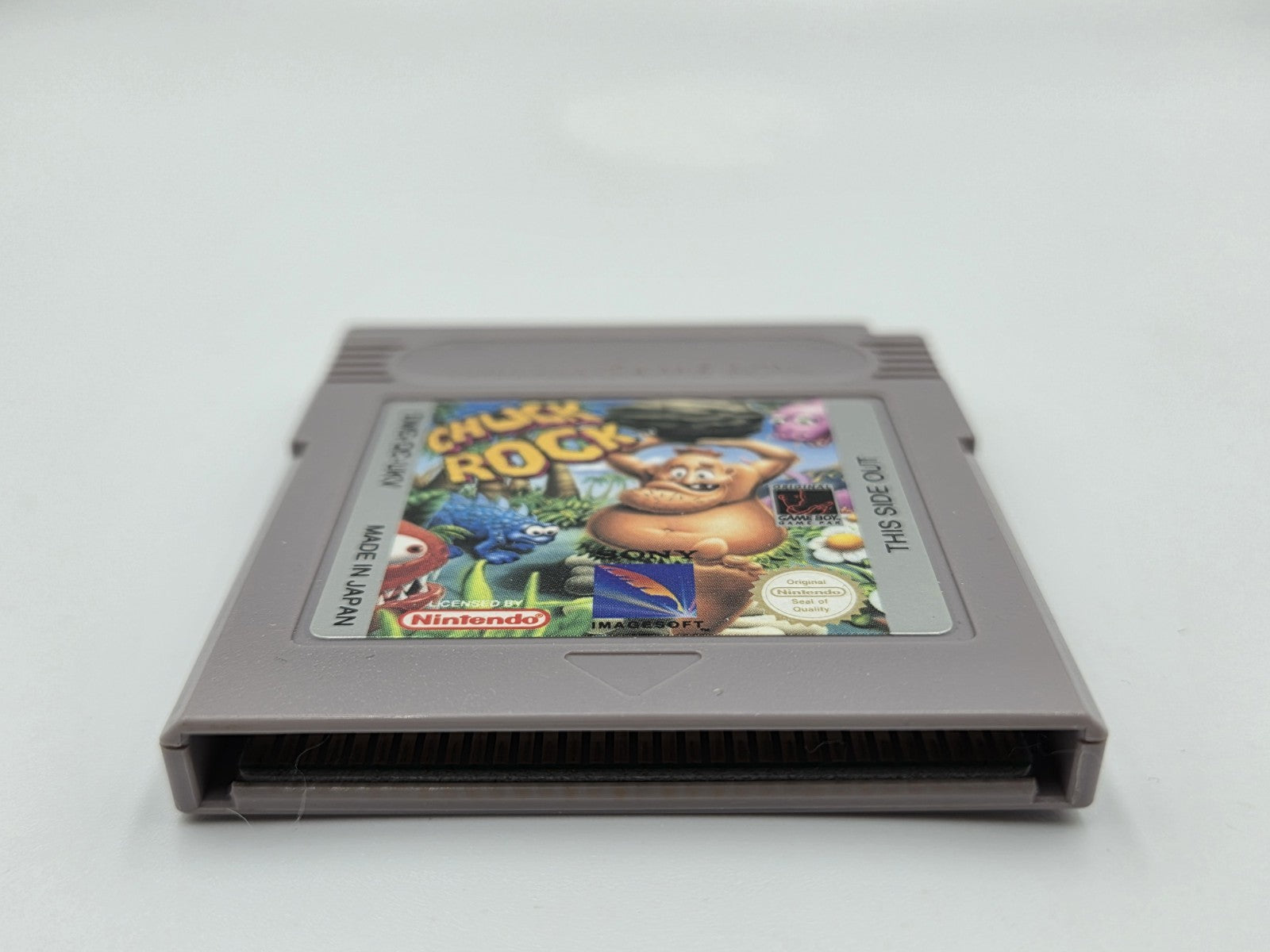 Nintendo Game Boy Classic Spiel Chuck Rock Modul UKV