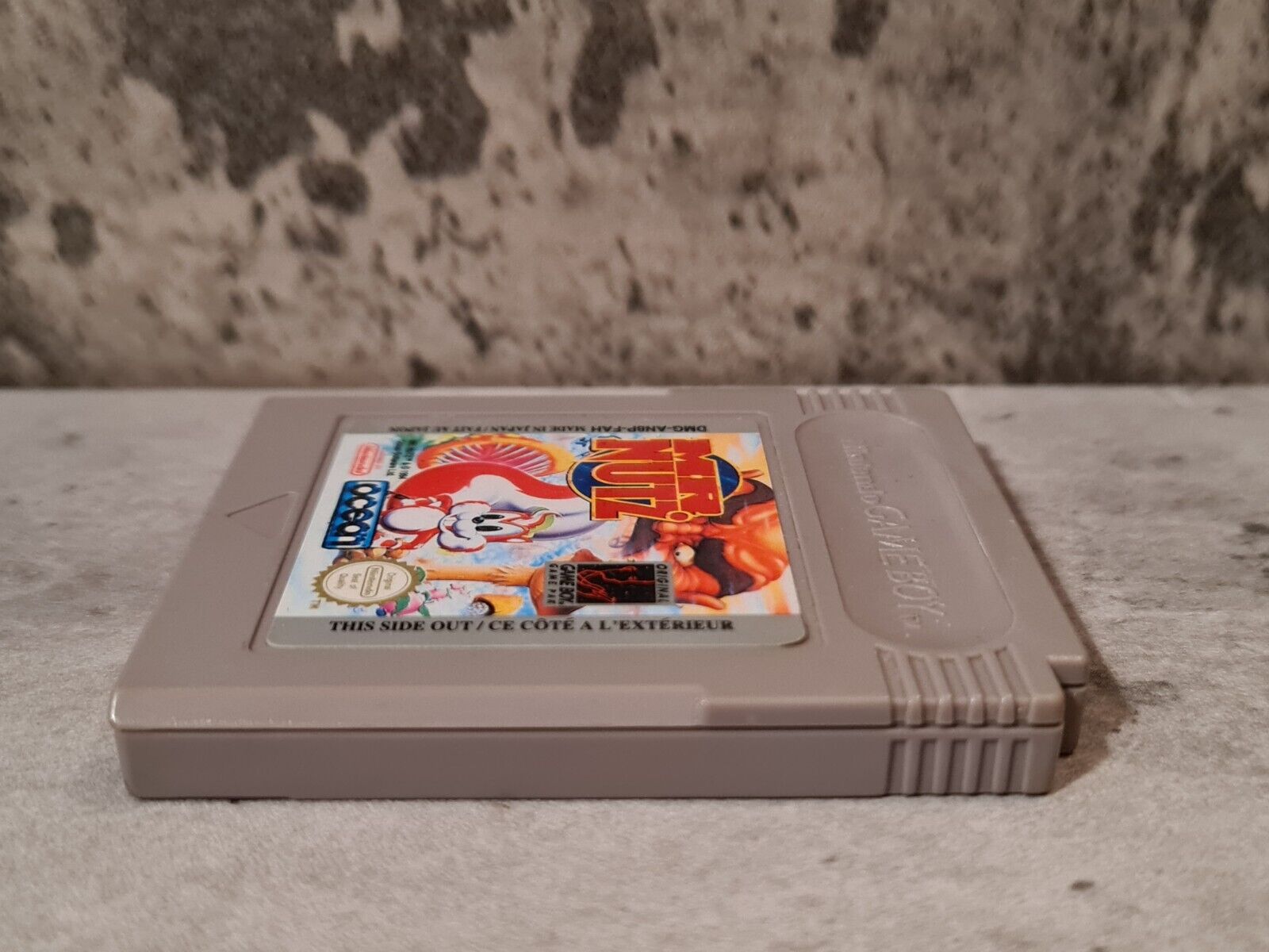 Nintendo Game Boy Classic Spiel Mr. Nutz Modul FAH - T-Retro-Games 